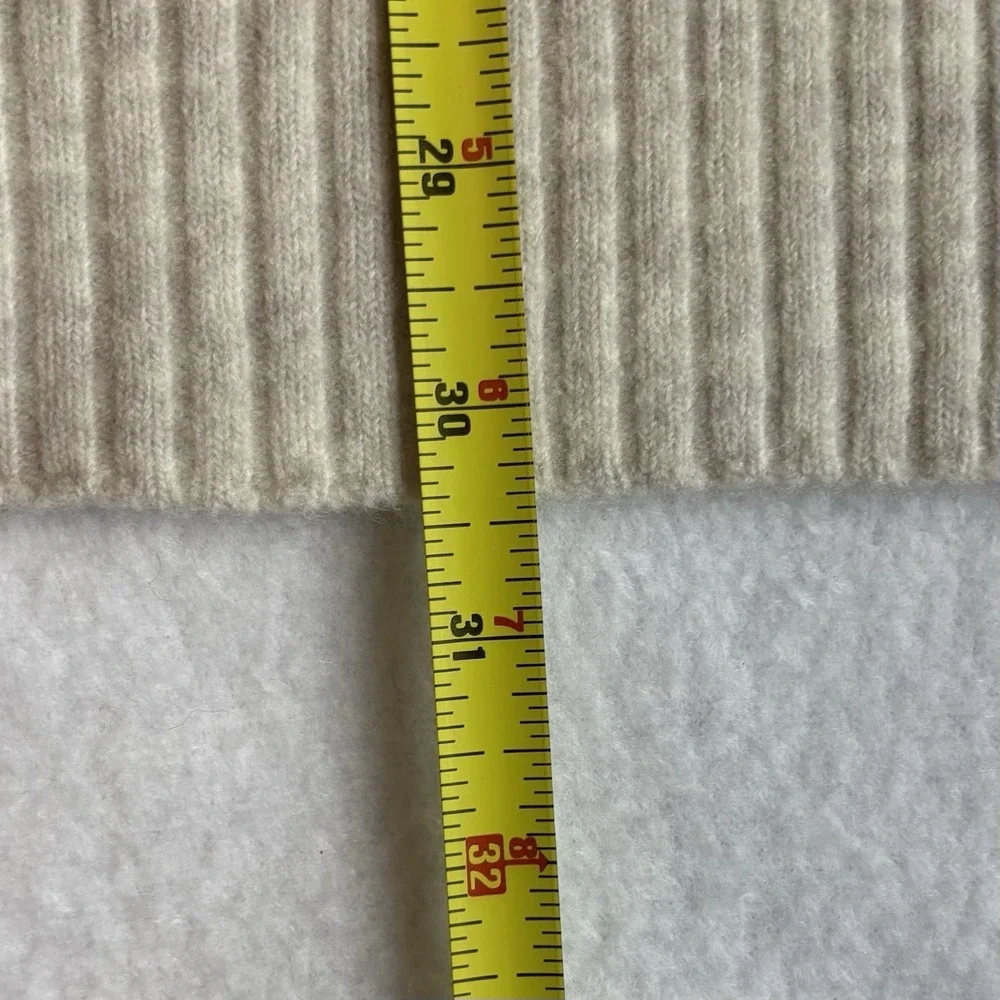 NWT Athleta Westwood Sweater MSRP $169 Oatmeal Neutral XL Wool Blend Minimalist - Picture 12 of 12